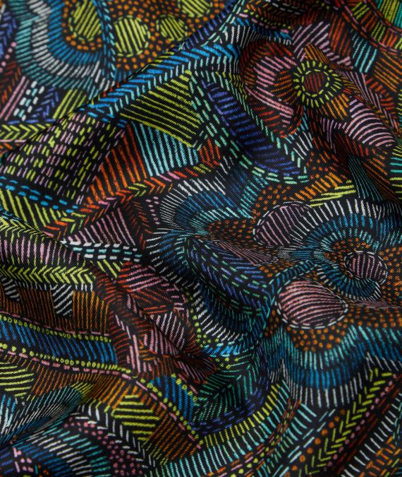 Liberty of London - Silk Twill Fabric - SS26 - Disco Fever