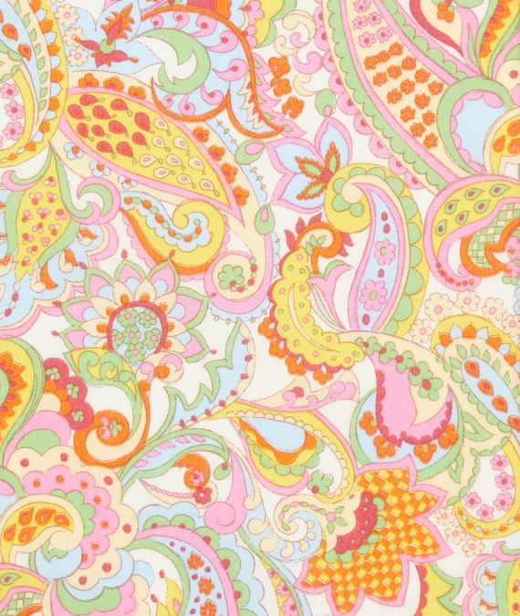 Liberty of London SS26 Tana Lawn Cotton Fabric - Mr Paisley