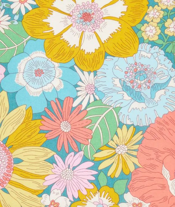 Liberty of London SS26 Tana Lawn Cotton Fabric - Summers Sun