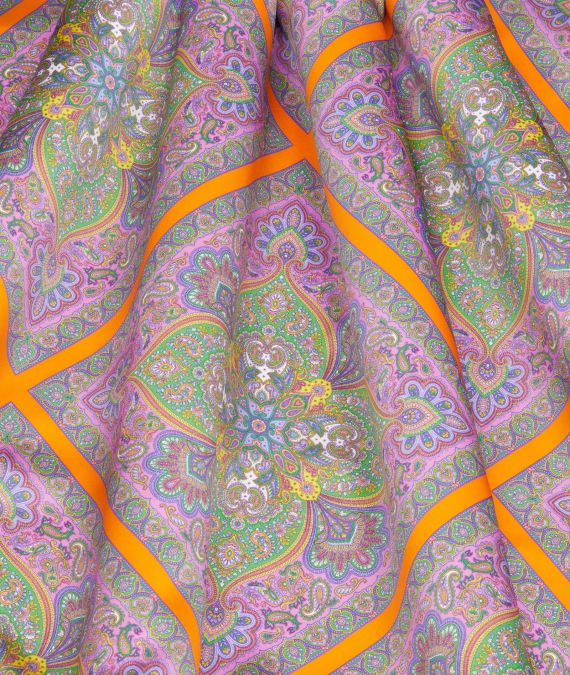 Liberty of London - Silk Satin Fabric - SS25 - Shawl Hall