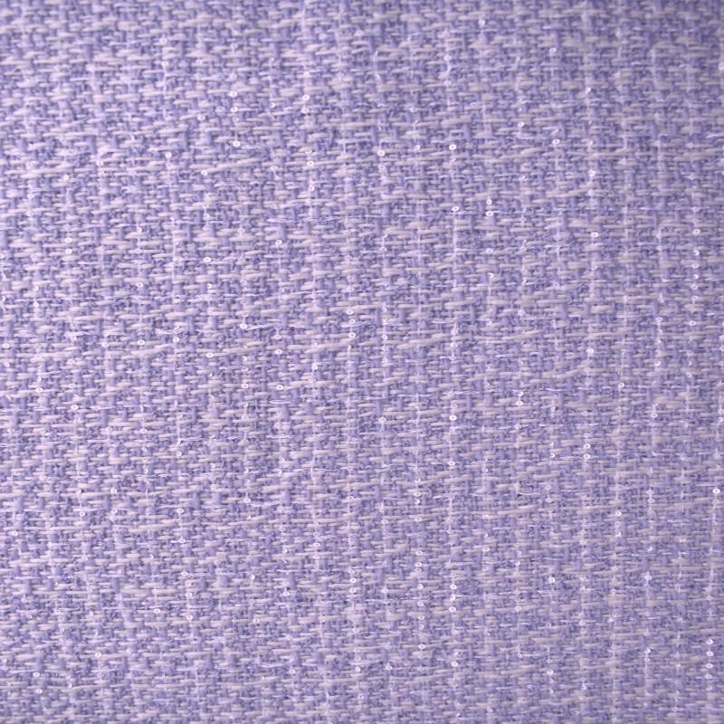 Lilac Boucle With Tiny Sequins