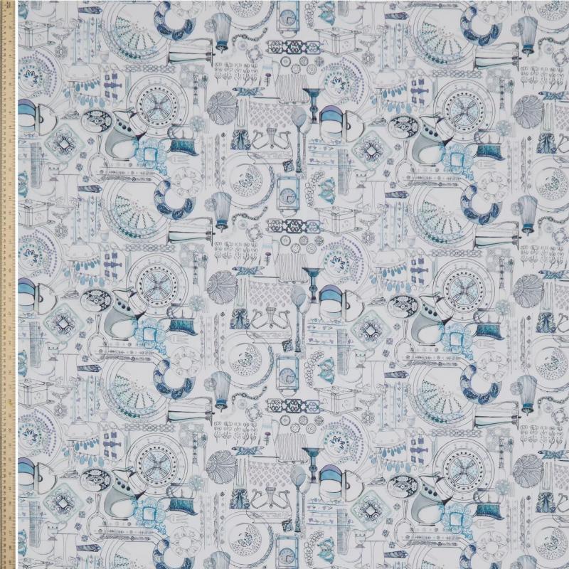 Liberty of London AW25 Tana Lawn Cotton Fabric - Handbook Of Sketches