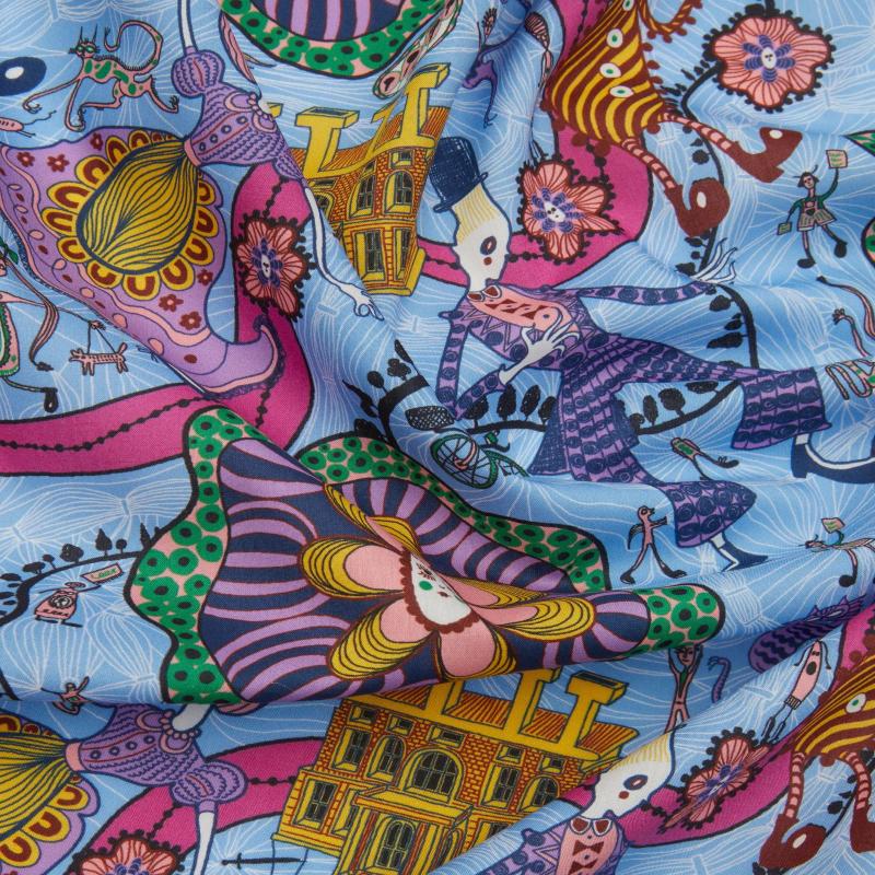 Liberty of London AW25 Tana Lawn Cotton Fabric - Grayson Perry for Liberty Shirley Smith