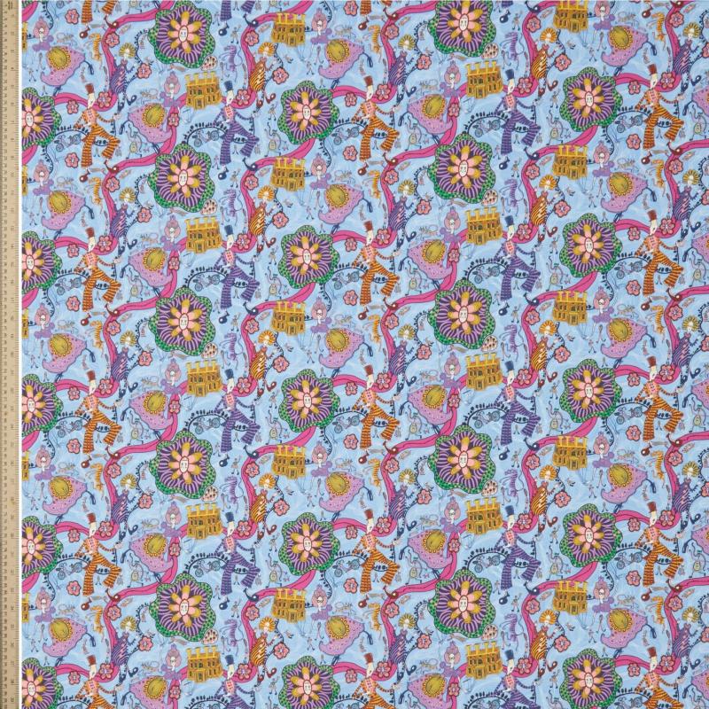 Liberty of London AW25 Tana Lawn Cotton Fabric - Grayson Perry for Liberty Shirley Smith