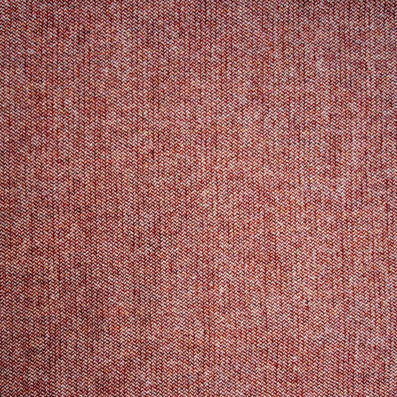 Irish Wool Tweed Fabric - Fleck - Berry