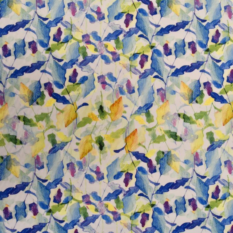 Printed Cotton Lawn Fabric - Watercolour