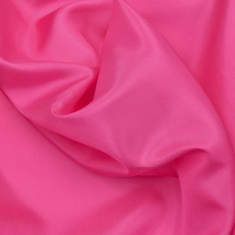 Silk Habotai Fabric - Fuchsia