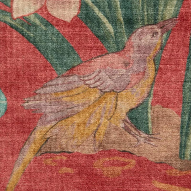 Lotus Garden Downley Velvet in Lacquer