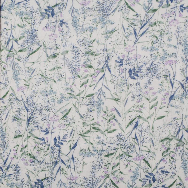 Japanese Kokka Cotton Lawn Fabric - July Grass
