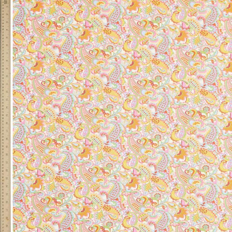 Liberty of London SS26 Tana Lawn Cotton Fabric - Mr Paisley