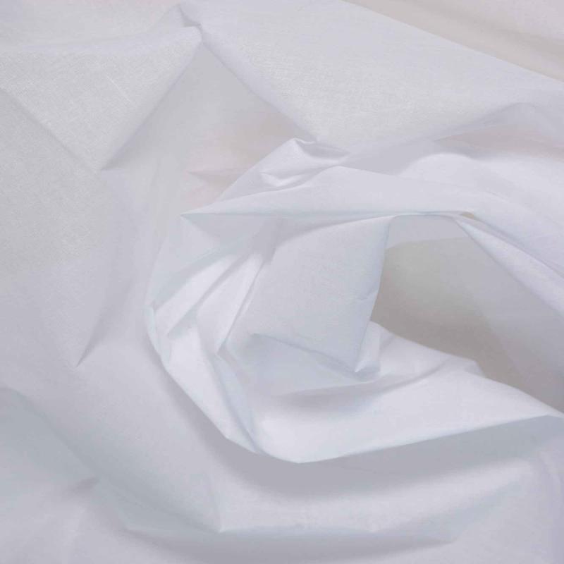 Cotton Organdy Fabric - White