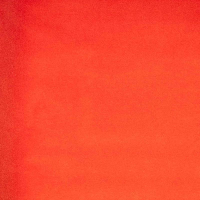 Orange Cotton Velvet Fabric