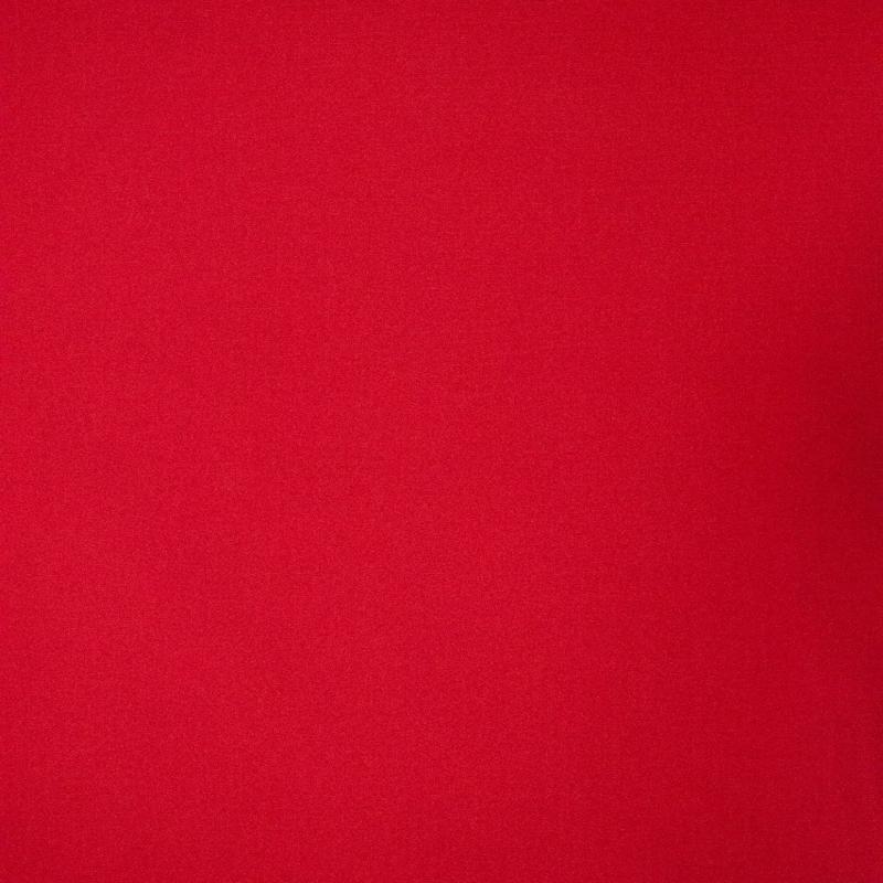 Plain Cotton Poplin Fabric - Red
