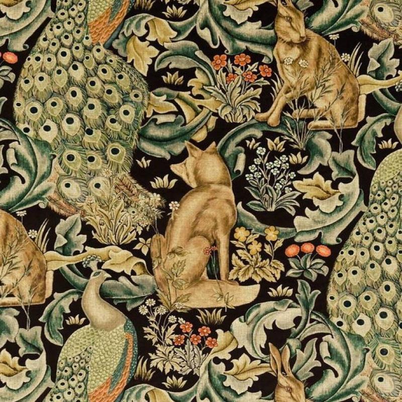 Forest Velvet Charcoal 226705