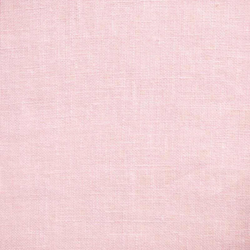 French Linen Fabric - Pale Pink
